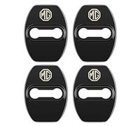 FYOBOT 4pcs Car Door Lock Latches Cover Protector Caps for MG ZS GS HS EZS MG5 MG GT MG6 MG7 Stainless Steel Protect Buckle Covers Decoration Auto Interior Accessories,E