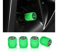 FYOBOT 4pcs Car Tire Valve Stem Caps for Opel Astra H G J B Insigina Vectra C E D B Corsa C Mokka Combo Ampera-E, Auto Dustproof Anti Theft Corrosion Resistant Valve Caps Accessories