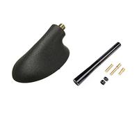 FYOBOT Aerial Antenna Base for Focus 1989 to 2011 C-MAX & 120mm Black Antenna Short-on Car Radio AM/FM Aerial + Adapter