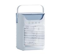 FYOBOT Fan Mini Air Conditioner with 3 Speeds Air Cooler with Humidifier for Room Bedroom Office Desk Easy Install