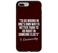 Fyodor Dostoevsky Crime and Punishment Classic Philosophy Case for iPhone 7 Plus/8 Plus