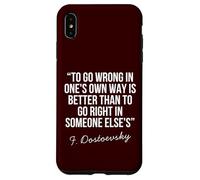 Fyodor Dostoevsky Crime and Punishment Classic Philosophy Case for iPhone XS Max