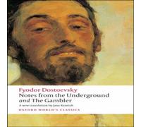 Fyodor Dostoevsky Notes from the Underground, & The Gambler Paperback Book in White Fyodor Dostoevsky White