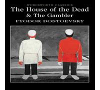 Fyodor Dostoevsky The House of the Dead / The Gambler Paperback Book in White Fyodor Dostoevsky White