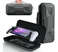 FYOUNG Carrying Case for PlayStation Portal, Protective Hard Shell Portable Travel Carry Handbag Full Protective Case Accessories for PlayStation Portal Remote Player-Grey