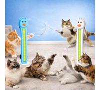 Fyozyon Auto Motion Flying Rope Cat Toy from Lazy to Crazy, Automatic Electric Wall Mounted Interactive Cat Toy for Indoor Cats, Hands-Free Motion, Boredom Relief & Daily Exercise (A+B)