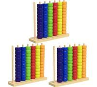 Fyozyon Color Matching Stacking Puzzle Game Color Stack Challenge Competitive Tabletop Brain Teaser for Family Game with Racks, Rings, Cards Night Stack Solve Set (3 Packs)