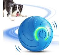 Fyozyon Interactive Dog Ball, 2026 Upgraded Activated Automatic Rolling Balls for Dogs, Self Moving Vibrating Smart Jumping Bouncing and Rotating Pets Toy to Keep Them Busy (New-Orange)