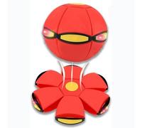 Fyozyon Magic Ball,Magic Bouncing Ball,Interactive Pop-Up Transform,Parent-Child Interaction，with 6 Light ((Red))