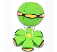 Fyozyon Magic Ball,Magic Bouncing Ball,Interactive Pop-Up Transform,Parent-Child Interaction，with 6 Light ((Green))