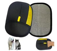 Fyozyon Pet Hair Removal Gloves for Cats Dogs, 2026 Upgraded Electrostatic Reusable Magic Cat Dog Fur Brush, Effortless Pet Hair Remover Mitt Tool for Furniture, Carpet, Clothes, Couch (2pcs-Black)