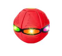 Fyozyon Pop up Ball, Magic Bouncing Ball, Children's Bouncing Balls, Magic Flying Saucer, Bouncy Balls, Parent-Child Interaction (Red,Lights)