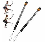 Fyozyon Saker Adjustable Ropeless Battle Ropes 2026|Cordless Weighted Training Ropes for Home Gym|Portable Exercise Equipment for HIIT,Strength,Full Body Workout-3 lbs|Men,Women (Black)