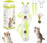 Fyozyon Whack a Worm Cat Toy, Smart Sensor Smart Cat Toy, Moving Interactive Caterpillar Cats Toys, Funny Electric Automatic Wiggly Pet Toys for Indoor Cats(1pcs)