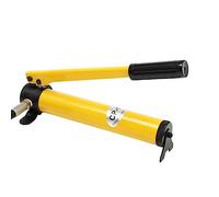 FYQ-30 Hydraulic Flange Splitter 8T 30mm Hub Cr45 Steel Split with Hand Pump CP-180 1L Oil ZG3/8 10mm Tip 26mm Width Flange Separator Pipe Repair Maintenance Shipbuilding Industry 37x23x17cm