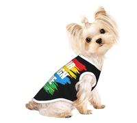 Fyralune Custom Dog Coat with Image Name Personalised Dog Halloween Costume Custom Puppy Coat Add Your Text Photo Personalised Dogs Shirts Pet Clothing Gifts for Small Medium Dogs Cats Birthday Daily