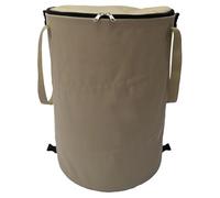 Fyrdyn 37L Foldable Camping Trash Can | Garden Waste Bags With Zippered Lid | Reusable Pop Up Garden Bin | Traveling Vehicle Waste Basket For Hiking, Picnics And Outdoor