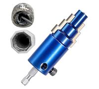 Fyrdyn Broken Pipe Extractor - Broken Faucet Extractor - Heavy Duty Changer Fit 1/2in 3/4in 1in Tube for Drill Shower Bathtub Sink Sprinkler Drain Faucet Valve Repair