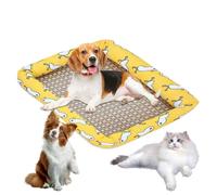 Fyrdyn Cooling Cat Bed,Comfort Cooling Dog Bed | Pet Sofas for Bedroom Outside Car Kitty Sleeping House Living Room Puppy Home Crate Patio Hamster Senior