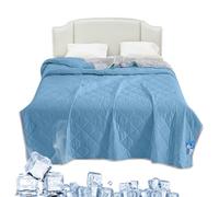 Fyrdyn Cooling Comforter | Summer Rest Cooling Comforter,Breathable Night Sweats Cold Bedding for Camping Travel Sofa Bedroom Living Room Outdoor Couch Indoor Dorm