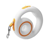 Fyrdyn Dog Traction Rope, Automatic Telescopic Tractor Dog Cord, Non-slip Ergonomic Training Cord, Shock-Absorbing Cat Rope for Nighttime Walks Outdoor Hiking