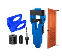Fyrdyn Door Lock Installation Kit,Accurate Door Jig - Hardware & Locks for Shop Kitchen Front Repair Stud Balcony Exterior Bookcase Cabinet