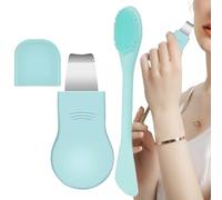 Fyrdyn Face Scraper Tool for Pores - Skin Scrubber | Facial Cleansing Tool for Whitehead Women Men Daily Home Travel Morning Night Spa Routine