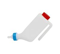Fyrdyn Goat Bottle | Livestock Lamb Feeding Bottle with Measurements,Ergonomic Design Small Animal Milk Nipple Kid Goat Drink Feeder for Calves Farm Use
