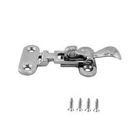 Fyrdyn Marine Door Latch - Marine Cabin Door Lock | Stainless Steel Hardware Lockable for Panel Gate Deck Lid Yacht RV Electrical Box