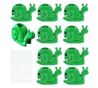 Fyrdyn Plant Wall Clips,Plant Climbing Wall Fixture Clips - No Drill Flower Stem Support Clamp, Propagation Buddy for Cucumbers Shrubs Roses Vegetables