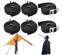 Fyrdyn RV Awning Straps | Fixed Awning Straps with Storage Bag,Camping Accessories Thickened Sunshade Fixing Rope for Tarps Luggage Trailer Travel Truck Boat Adventures Rainy Moving