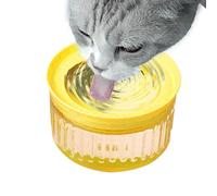 Fyrdyn Spill Proof Water Bowl for Dogs,1800ml Slow Drinking Feeder - Anti Wetting Mouth Water Dispenser Floating Pet Bowl | for Sloppy Messy Drinkers Multi-Pet Households Cats Crate Travel Car Home