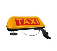 Fyrdyn Taxi Roof Light - 12V Top Roof Light,Magnetic Led Bright Lamp Display Panel for Vehicles Ride Share Service Night