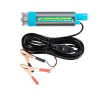 Fyrdyn Transfer Pump - Water Oil Barrel Pump | 2 Alligator Clips Portable Refueling Tool for Agricultural Marine Automotive Caravan Truck