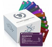 FYRIXY Top 319 Drug Flashcards for Nursing & Pharmacy Students, Pharmacology Study Cards with Dosage, Indications & Side Effects, Medical Exam Prep Learning Cards