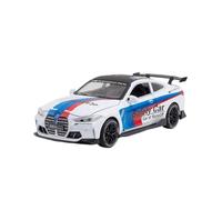 FYSLLDWOK Adults Car 1:32 For Mitsubishi Lancer Evolution Muscle Sports Alloy Diecast Model Sound And Light Pull Back Scale Finished Car Model Kit(White)