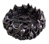 FYSSHUO Gothic Skull and Bones Decorative Ashtray