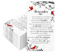 FYSUIMU 100 Pcs Funeral Guest Napkins Cardinal Bird Branch Paper Napkins Remember Me Disposable Bathroom Hand Towels for Bereavement Memorial Service Loved Ones Celebration of Life Supplies