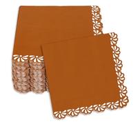 FYSUIMU 100Pcs Cielito Lindo Party Decorarion Platos De Barro Mexicanos Cocktail Napkins Terracotta Clay Paper Dessert Napkins Disposable Beverage Napkin for Birthday Baby Shower Wedding