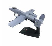 FytStycale 1:100 Scale Close Air Support Plane Model Highly Detailed Diecast Fighter Jet Model Includes Display Stand Collectors, Desk Decoration, A-10 Light