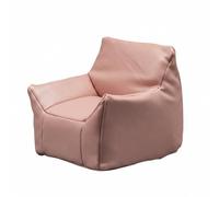 FytStycale 1/12 Scale Single Sofa Diorama Accessory 6 Inch Figure Sofa Miniature Leather Chair for Collectors, Hobbyists, Toy Photography, Pink