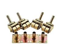 FytStycale 4 Pieces Piano Wheels Upright Piano Casters Metal Replacement Parts Heavy Duty Brass Hardware Smooth Rolling Suitable for Professional Use Home Decor, Style A