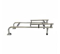 FytStycale 5 Sections Boarding Ladder Removable Folding Boat Ladder Heavy Duty for RV Owners