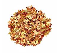 FytStycale 500G Petal Flower Sequin Sequin Mixed Sequins for Costume Making, Red