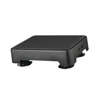 FytStycale Adjustable Step Stool with and Anti-Slip Function. Supportive Stair Aid Made of PP for Safe Climbing for Bathrooms, Black