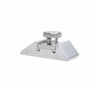 FytStycale Aluminum Sanding Holder Easy Grip Knob Sanding Block Clamp Stable Support Manual Polishing Jig for Model Makers, Large Grinding Rack - Aluminum Alloy