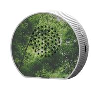 FytStycale Bird Sound Box Nature Singing Decorative Birds Chirping Sound Box with Timer and Soothing Songs Portable PP Material Suitable for Adults Bath, Round Shape