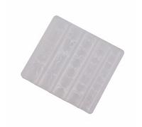 FytStycale Bow Nail Nail Art Template Silicone Carving Plate Relief Tool for Acrylic Bowknot Decorations Suitable for Festive Designs Themed Events Holiday Nails