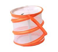 FytStycale Butterfly Habitat: Transparent Cage with Zipper Door for Raising Butterflies in The Garden, Ideal And Girls, Orange