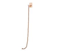 FytStycale Cat Climbing Rope, Wall-mounted Climbing Toy, Replacement Rope, Pet Supplies Made of Wood And Rope, for Living Room, Bedroom, Building, 2m Drill